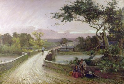 Newby Bridge, Windermere by Alfred East