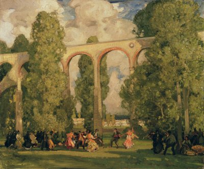 The Fiesta by Alfred East