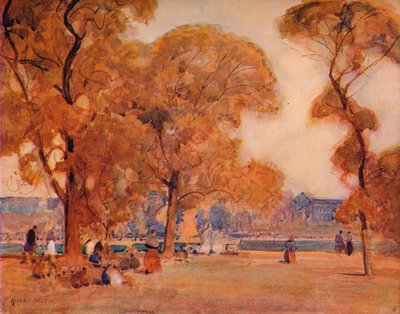 In The Park by Alfred East