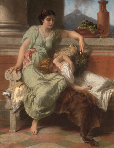 Pompeii, A.D. 79 by Alfred Elmore