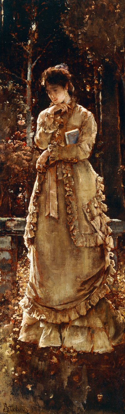 Autumn by Alfred Emile Stevens