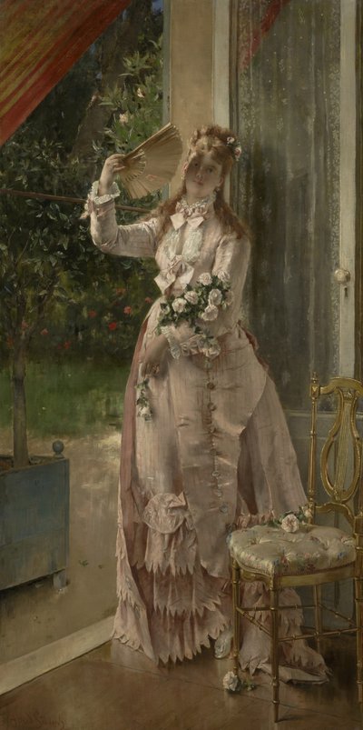 Summer, 1877 by Alfred Emile Stevens