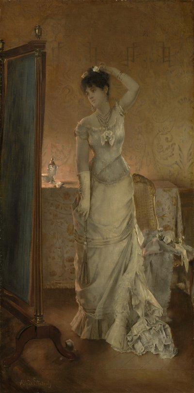 Winter, 1877 by Alfred Emile Stevens