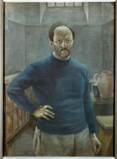 Self-Portrait in Prison by Alfred Frank