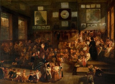 Ann Street School, Birmingham, 1855 by Alfred H. Green