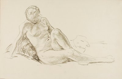 Reclining Nude by Alfred H. Maurer