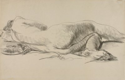 Reclining Nude by Alfred H. Maurer
