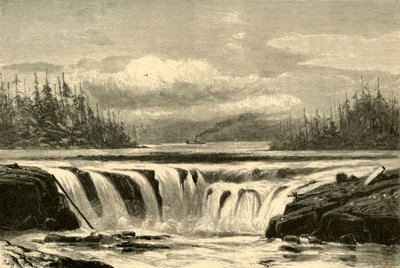 Falls of the Willamette by Alfred Harral