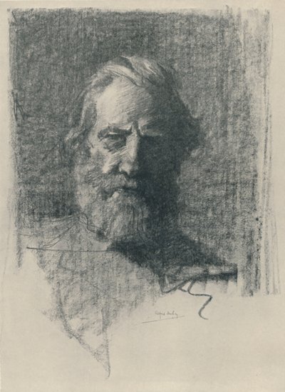 A Portrait Study, 1919 by Alfred Hartley