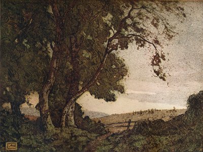 The Drooping Ash by Alfred Hartley