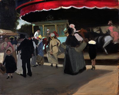 Carrousel, c.1904 by Alfred Henry Maurer