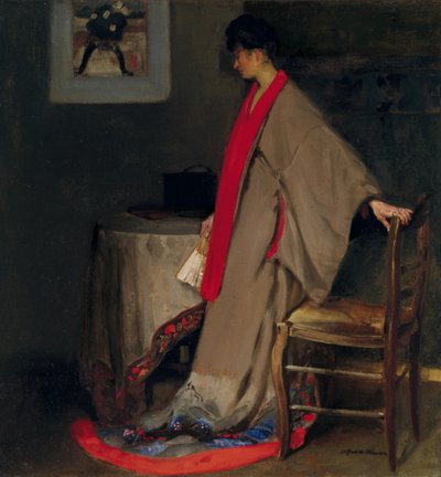 Young Woman in Kimono, c.1901 by Alfred Henry Maurer