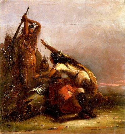 Pocahontas by Alfred Jacob Miller