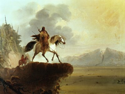 Snake Indians by Alfred Jacob Miller