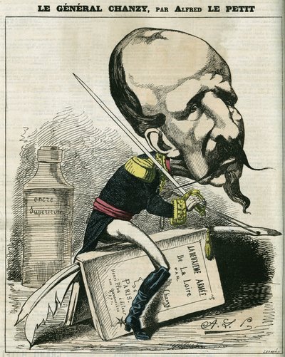 General Antoine Alfred Chanzy by Alfred Le Petit