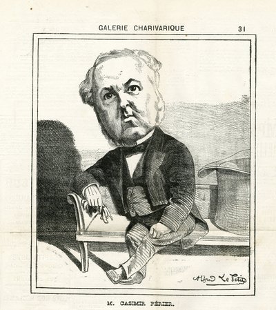 Illustration in Le Charivari by Alfred Le Petit