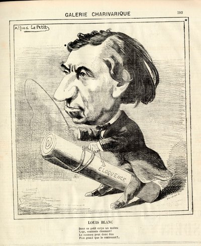 Le Charivari, Satirical in B & W by Alfred Le Petit