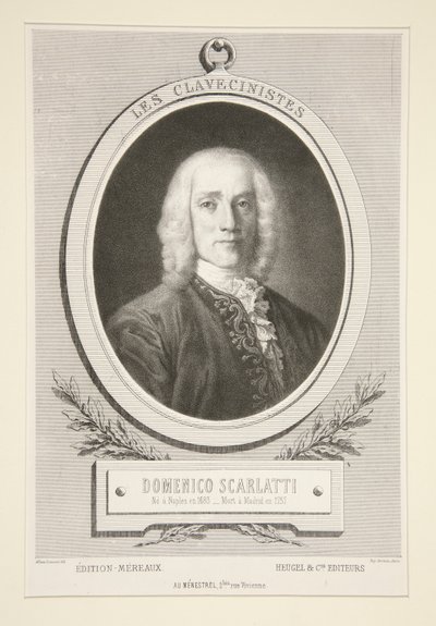 The Clavichordists: Domenico Scarlatti by Alfred Lemoine