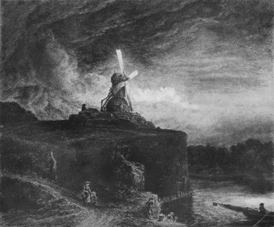 The Mill, c1890 by Alfred Louis Brunet Debaines