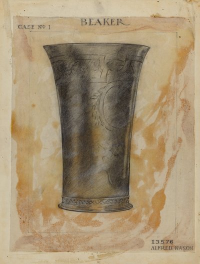 Silver Beaker by Alfred Nason