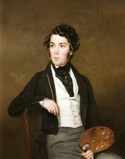 Portrait of an Unknown Man by Alfred Newland Smith