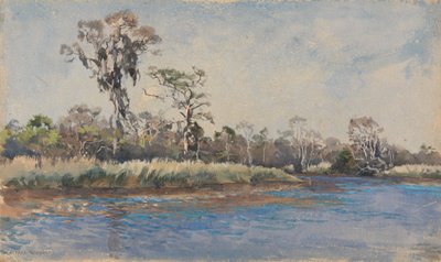 A Creek at Wilmington, N.C. by Alfred Parsons