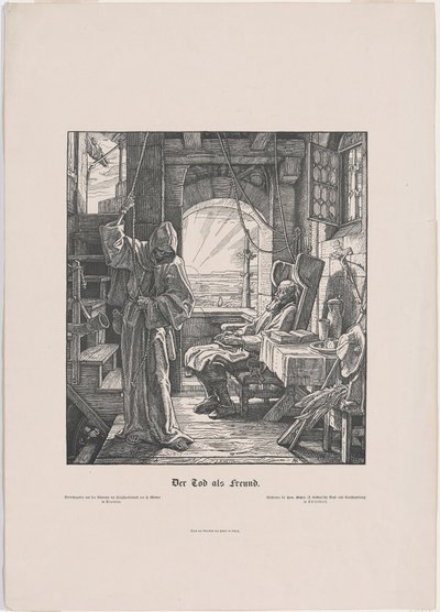 Death the Strangler by Alfred Rethel
