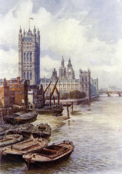 The Houses of Parliament by Alfred Robert Quinton