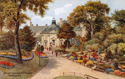 Valley Gardens Entrance, Harrogate by Alfred Robert Quinton