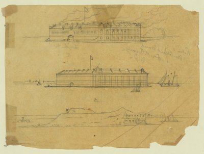 Fort Sumter by Alfred Rudolph Waud