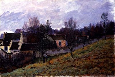 Autumn at Louveciennes by Alfred Sisley