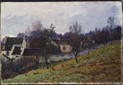 Autumn in Louveciennes, 1873 by Alfred Sisley