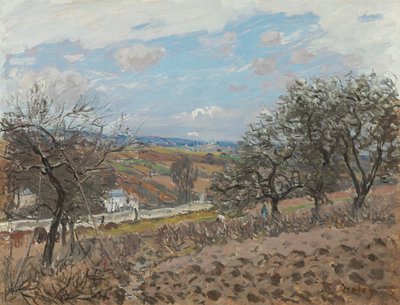 Bougival by Alfred Sisley