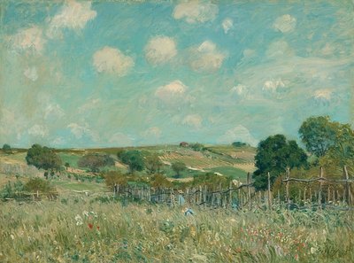 The Meadow. 1875 by Alfred Sisley