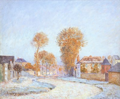 First Frost, 1876 by Alfred Sisley