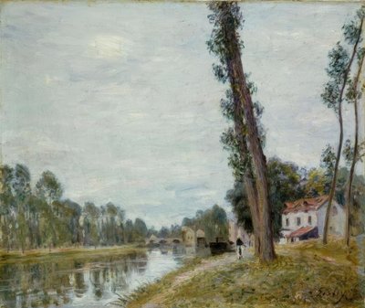 River Landscape by Alfred Sisley