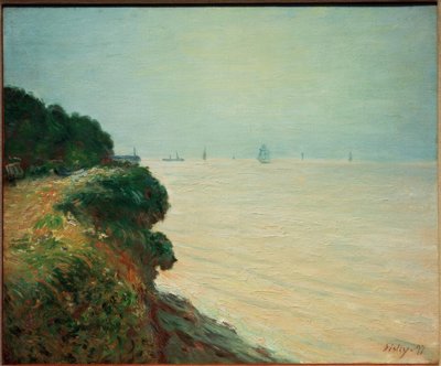 Langland Bay by Alfred Sisley