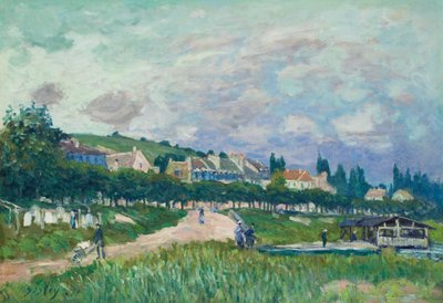 The Washhouse by Alfred Sisley