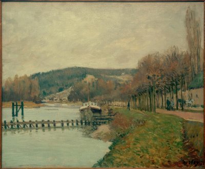 The Hills of Bougival by Alfred Sisley