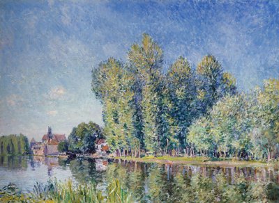 Loing at Moret by Alfred Sisley