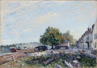 Saint Mammes - Morning by Alfred Sisley
