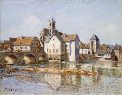 The Bridge at Moret by Alfred Sisley