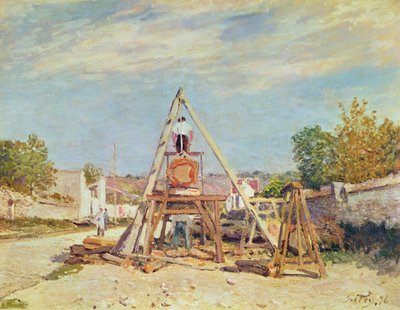 The Woodcutters, 1876 by Alfred Sisley