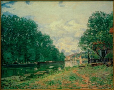 Turn of the Loing by Alfred Sisley