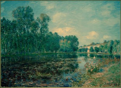 Turn of the Loing in Summer by Alfred Sisley