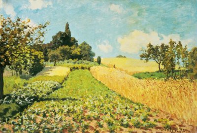 Wheat Field by Alfred Sisley