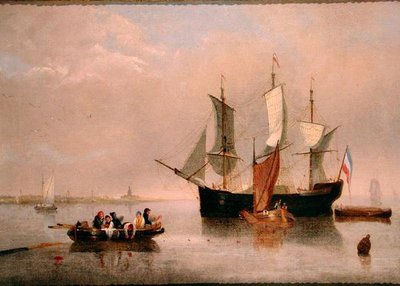 Dutch Coastal Scene by Alfred Stannard