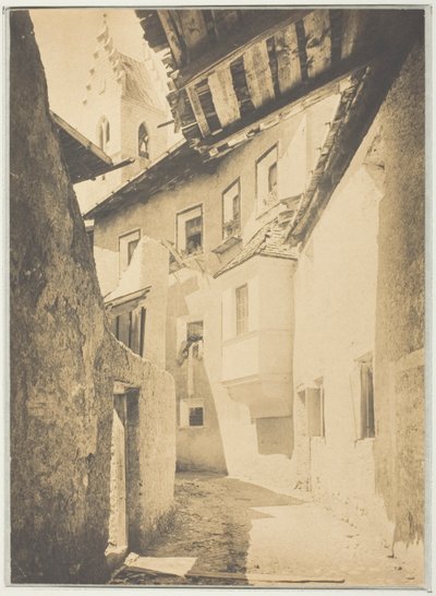 A Street in Sterzing, The Tyrol by Alfred Stieglitz