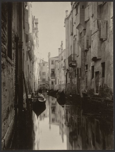 A Venetian Canal by Alfred Stieglitz