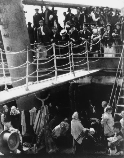 Emigrant Ship / Steerage / Photo by Alfred Stieglitz